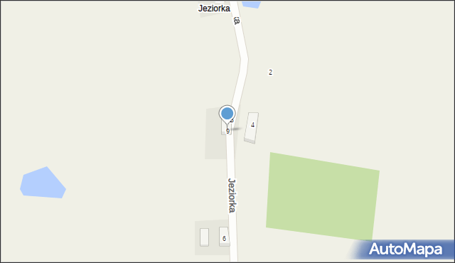 Jeziorka, Jeziorka, 9, mapa Jeziorka