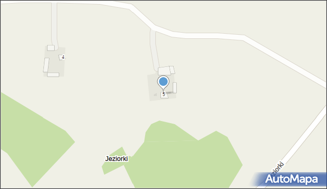 Jeziorki, Jeziorki, 5, mapa Jeziorki