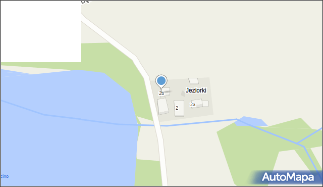 Jeziorki, Jeziorki, 2b, mapa Jeziorki