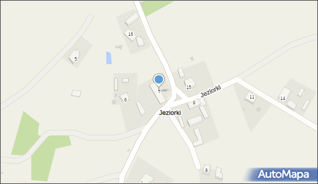 Jeziorki, Jeziorki, 7, mapa Jeziorki