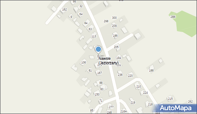 Jeziorzany, Jeziorzany, 73, mapa Jeziorzany