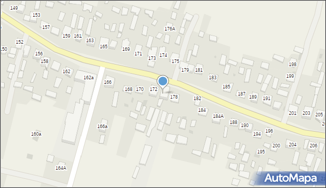 Jeżowe, Jeżowe, 176, mapa Jeżowe