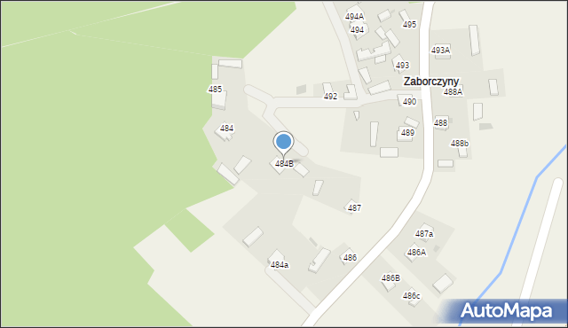 Jeżowe, Jeżowe, 484B, mapa Jeżowe