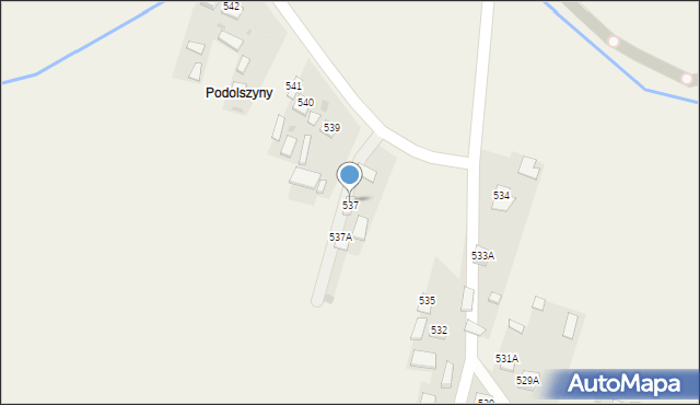 Jeżowe, Jeżowe, 538, mapa Jeżowe