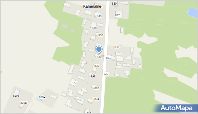 Jeżowe, Jeżowe, 832, mapa Jeżowe