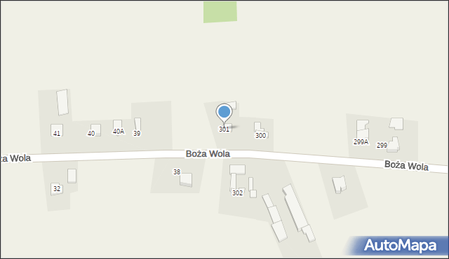 Jeżówka, Jeżówka, 301, mapa Jeżówka