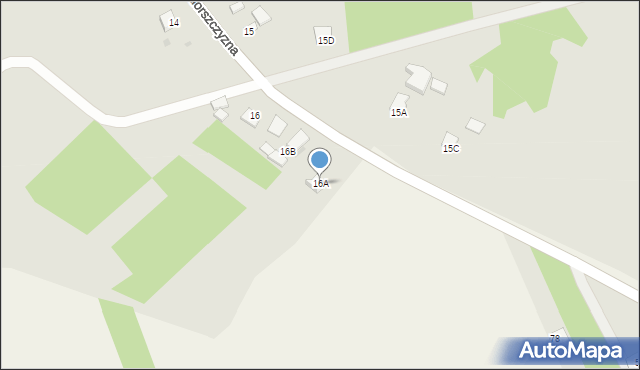 Kazimierz Dolny, Jeziorszczyzna, 16A, mapa Kazimierz Dolny