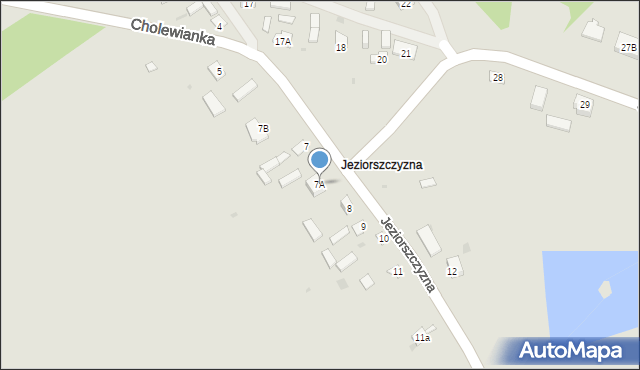 Kazimierz Dolny, Jeziorszczyzna, 7A, mapa Kazimierz Dolny