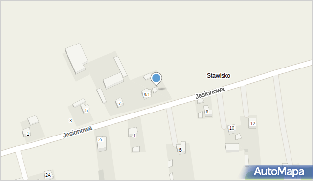 Konopnica, Jesionowa, 9/2, mapa Konopnica