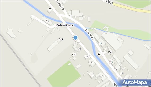 Kowary, Jeleniogórska, 34, mapa Kowary