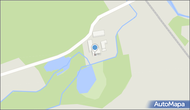 Kowary, Jeleniogórska, 38, mapa Kowary