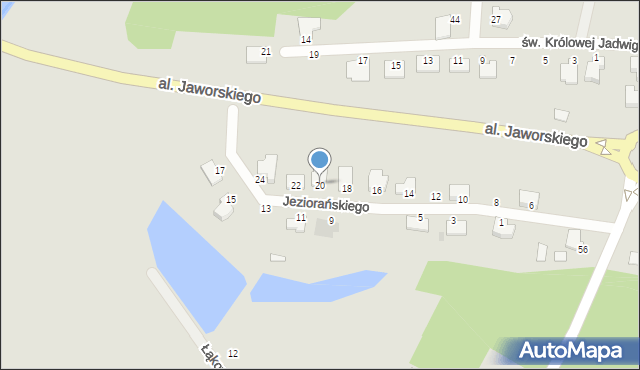 Lubaczów, Jeziorańskiego Antoniego, gen., 20, mapa Lubaczów