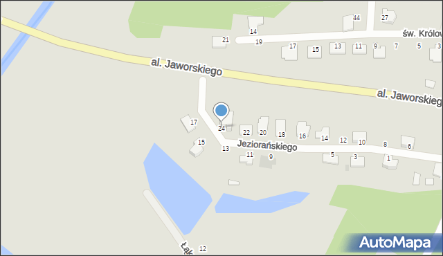 Lubaczów, Jeziorańskiego Antoniego, gen., 24, mapa Lubaczów