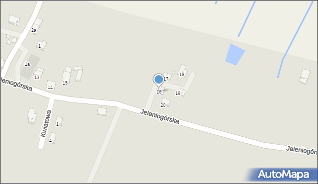 Lubomierz, Jeleniogórska, 16, mapa Lubomierz