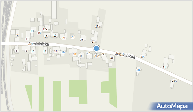 Rozmierka, Jemielnicka, 22A, mapa Rozmierka