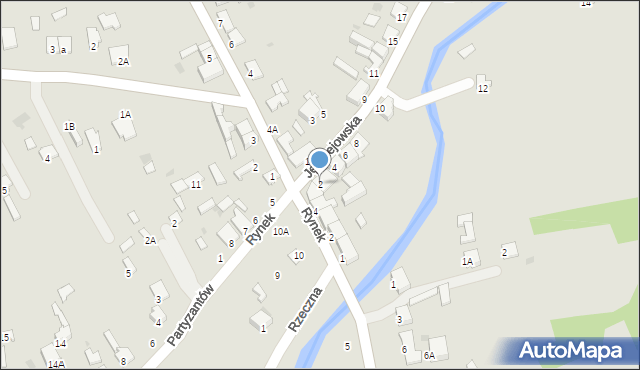 Sędziszów, Jędrzejowska, 2, mapa Sędziszów