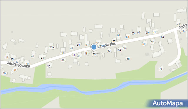 Sędziszów, Jędrzejowska, 50, mapa Sędziszów