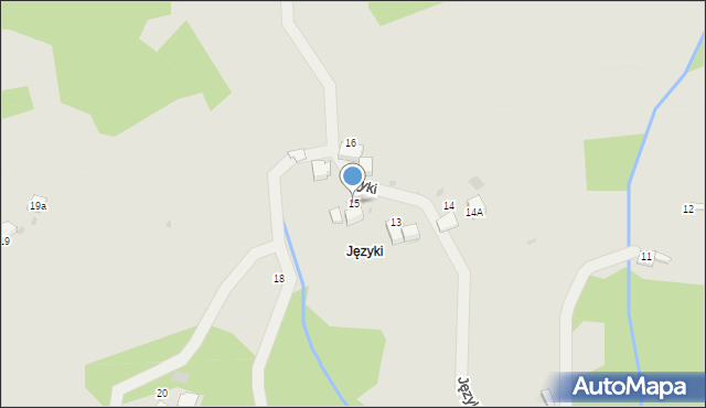 Szczawnica, Języki, 15, mapa Szczawnica