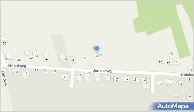 Wierzchowisko, Jemiołowa, 26/28, mapa Wierzchowisko