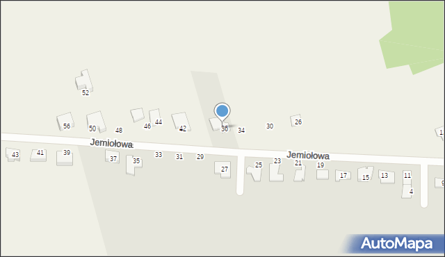 Wierzchowisko, Jemiołowa, 38, mapa Wierzchowisko