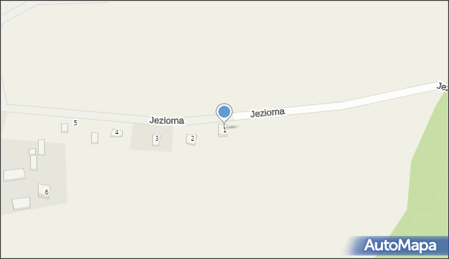 Żelewiec, Jeziorna, 1, mapa Żelewiec