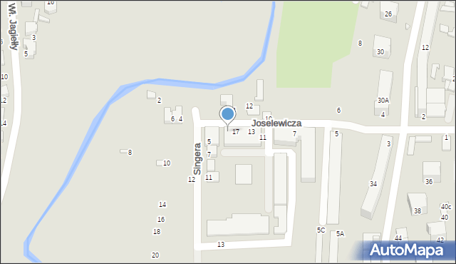 Biłgoraj, Joselewicza Berka, płk., 19, mapa Biłgoraj