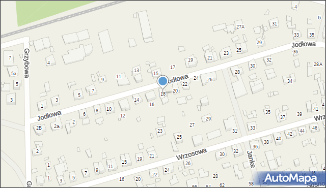Bogucin, Jodłowa, 18, mapa Bogucin
