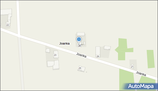 Joanka, Joanka, 24, mapa Joanka