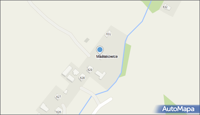 Jodłowa, Jodłowa, 630, mapa Jodłowa