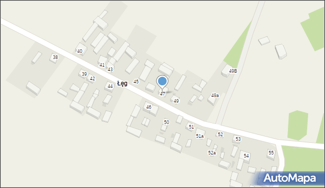 Jodłowiec, Jodłowiec, 47, mapa Jodłowiec
