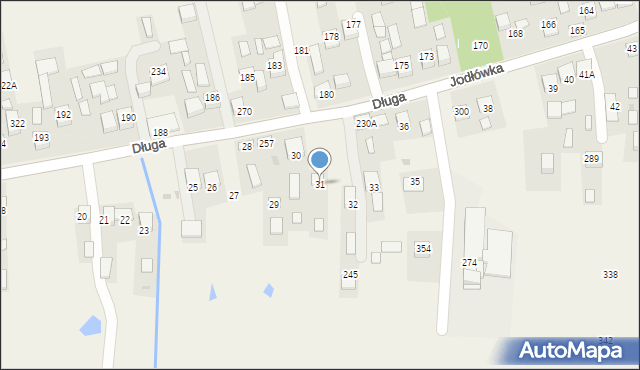 Jodłówka, Jodłówka, 31, mapa Jodłówka