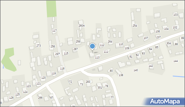 Jodłówka, Jodłówka, 310, mapa Jodłówka