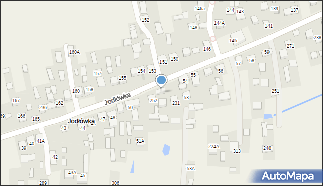 Jodłówka, Jodłówka, 52, mapa Jodłówka