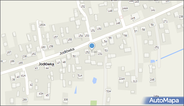 Jodłówka, Jodłówka, 52A, mapa Jodłówka