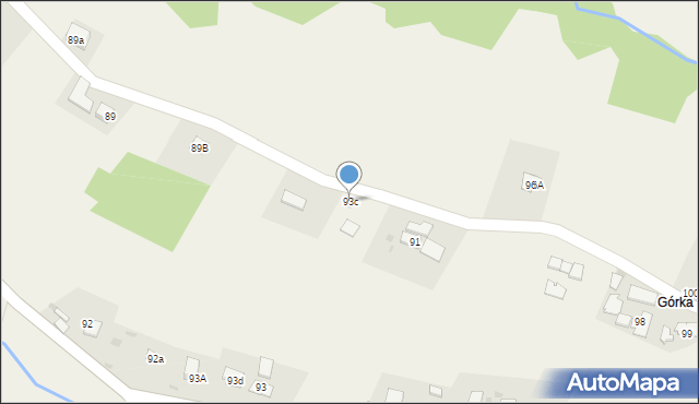 Jodłówka Tuchowska, Jodłówka Tuchowska, 93, mapa Jodłówka Tuchowska