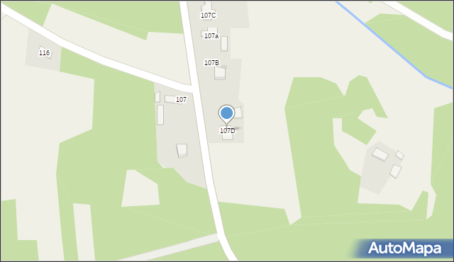Jodłówka-Wałki, Jodłówka-Wałki, 107D, mapa Jodłówka-Wałki