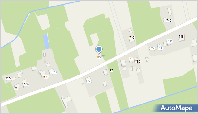 Jodłówka-Wałki, Jodłówka-Wałki, 85, mapa Jodłówka-Wałki