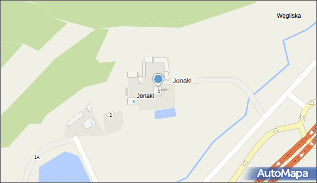 Jonaki, Jonaki, 4, mapa Jonaki