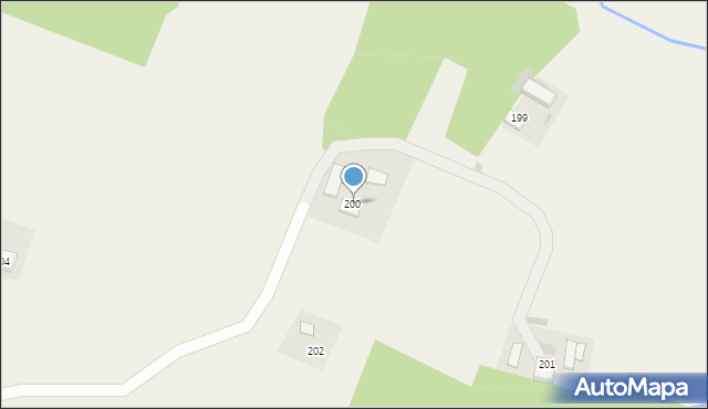 Joniny, Joniny, 200, mapa Joniny