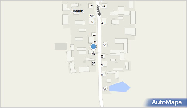 Jonnik, Jonnik, 54, mapa Jonnik