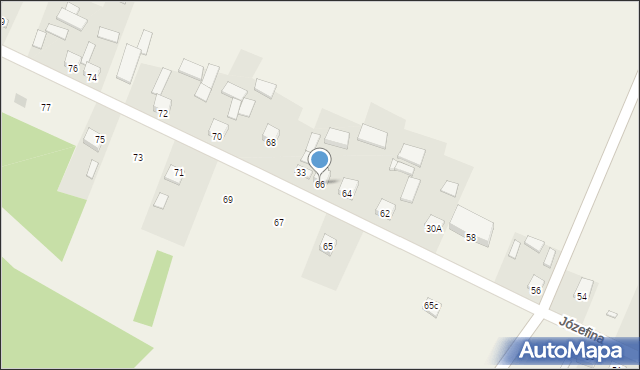 Józefina, Józefina, 66, mapa Józefina