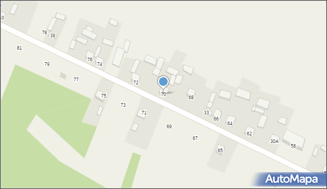 Józefina, Józefina, 70, mapa Józefina