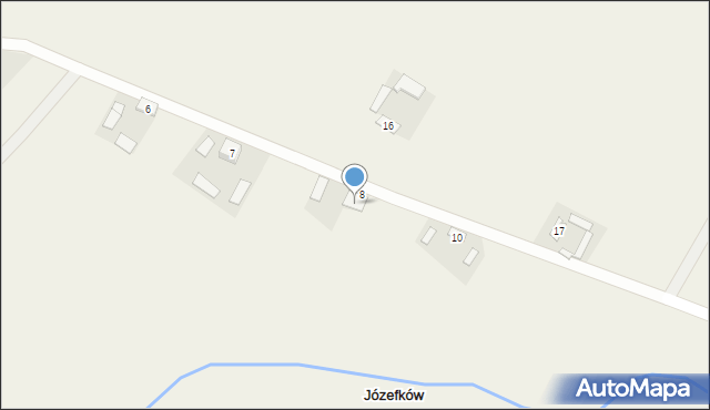 Józefków, Józefków, 9, mapa Józefków