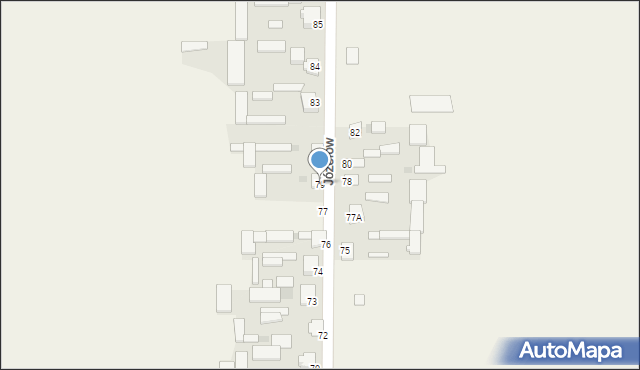 Józefów, Józefów, 79, mapa Józefów