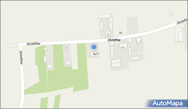 Józefów, Józefów, 5a, mapa Józefów