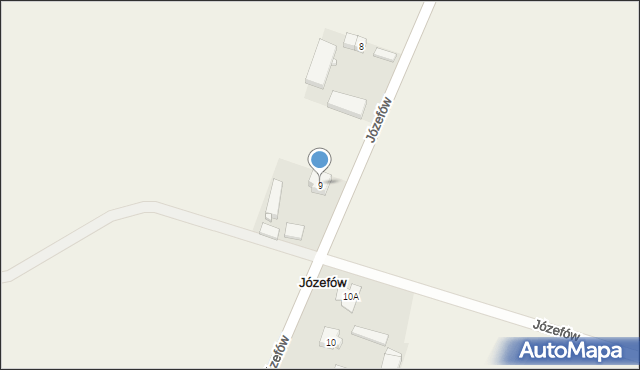 Józefów, Józefów, 9, mapa Józefów