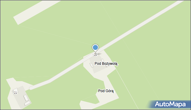 Józefów, Józefów, 22, mapa Józefów