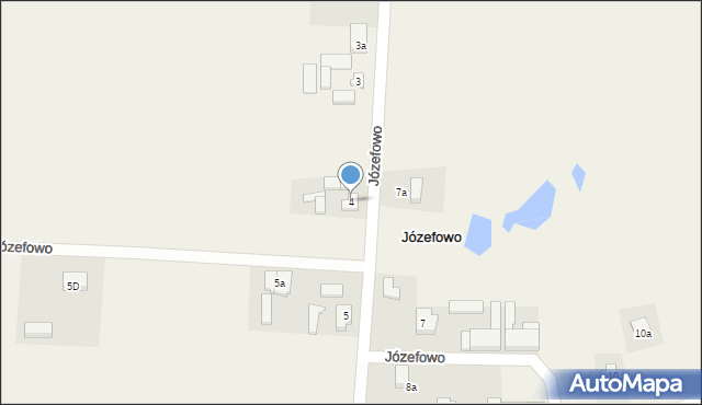 Józefowo, Józefowo, 4, mapa Józefowo