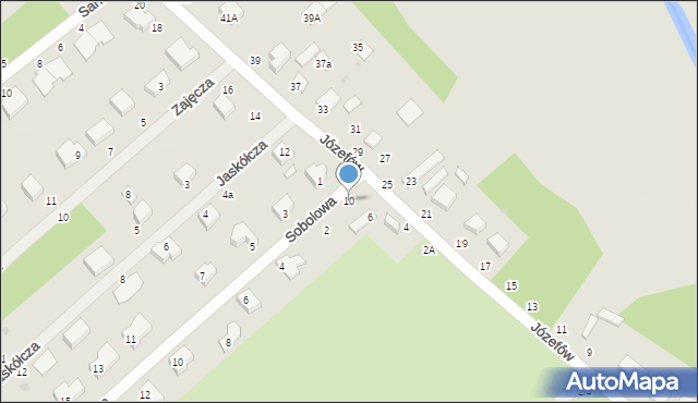 Konstantynów Łódzki, Józefów, 10, mapa Konstantynów Łódzki