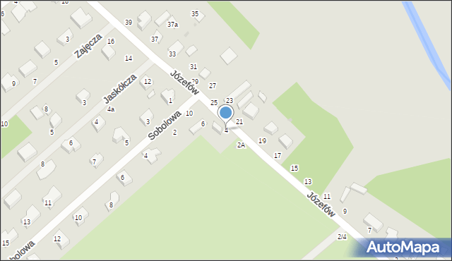 Konstantynów Łódzki, Józefów, 4, mapa Konstantynów Łódzki